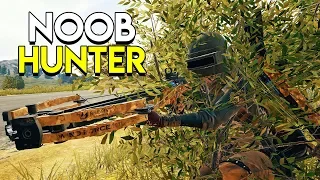 THE NOOB HUNTER! (Crossbow Only) - PlayerUnknown's Battlegrounds (PUBG)