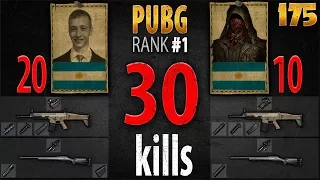 PUBG Rank 1 - p0me & CoolNerdYT 30 kills [SA] DUO TPP - PLAYERUNKNOWN'S BATTLEGROUNDS #175