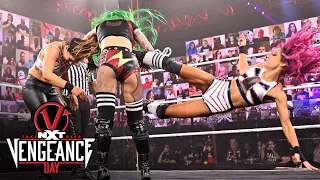 Raquel Gonzalez overpowers Shotzi Blackheart & Ember Moon: NXT TakeOver: Vengeance Day