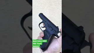 Quick history CZ82 (“Czech Makarov”) #shorts