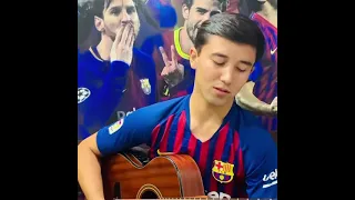 Messi Barselonadan PSG ga ketganiga parodiya😂!