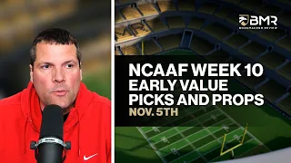 College Football Early Value Picks - NCAAF Week 10 Breakdown by Donnie RightSide (Nov. 5th)