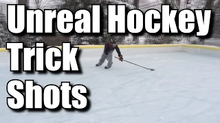 Unreal Hockey Trick shots