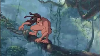 Tree surfing (Tarzan)