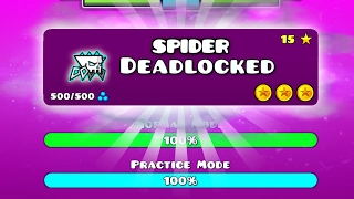 DEADLOCKED CON LA NUEVA ARAÑA DE GEOMETRY DASH 2.1