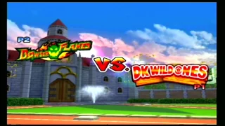 Mario Superstar Baseball Exhibition Game 27 - DK Wild Ones VS Bowser Flames