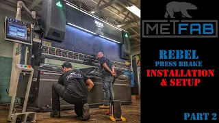 MetFab Press Brake - Installation & Setup