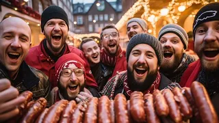 🇵🇱 POLISH STREET FOOD, KRAKOW POLAND WALKING TOUR, 4K HDR