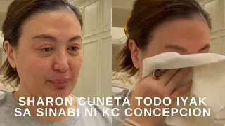 Sharon Cuneta gets emotional while talking to daughter KC