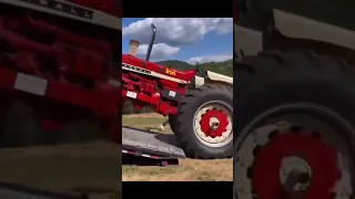#whistlindiesel 's Farmall gets destroyed 🚜