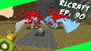 ICE DRAGON BREEDING! | RLCraft Ep: 90