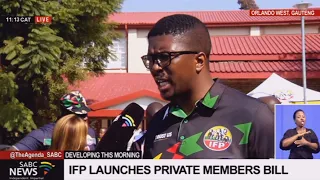 IFP to launch the IFP's Private Member Bill, Employment Services in Gauteng