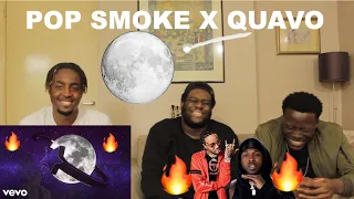 Pop Smoke - Aim For The Moon (Audio) ft. Quavo (REACTION)