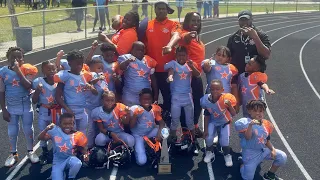 MOT BEATS WEST  SIDE  6U FOR THE CHAMPIONSHIP.  BLOW OUT SMACK THAT  CRY BABY CAT