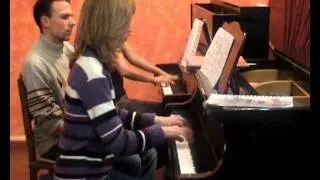 Valse from Suite no1 op15 for 2 pianos by Anton Arensky