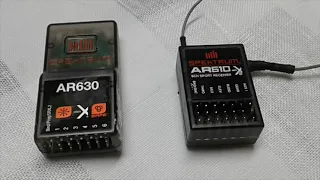 THE DIFFERENCE BETWEEN A SPEKTRUM RECEIVER WITH AS3X/SAFE AND WITH OUT AR630 AR610 NO GYRO