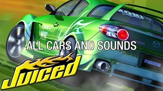 Juiced (PS2) - Gameplay - All vehicles and sounds