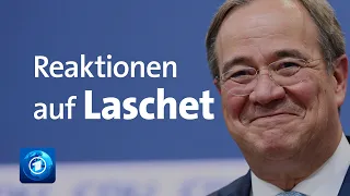 Reaktionen auf Rede von CDU-Chef Laschet