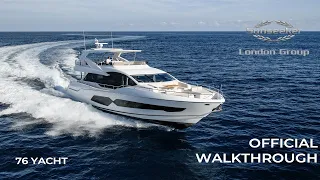 OFFICIAL Sunseeker 76 Yacht Tour