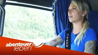 "Trucker Babe" Anne Läufer lüftet Trucker-Geheimnisse | Abenteuer Leben | Kabel Eins