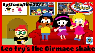 Leo tries the Grimace Shake (Little Einsteins)