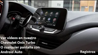 Ver vídeos desde la pantalla Mylink del Chevrolet Onix Turbo o de cualquier otra pantalla