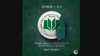 Tribute to martyrs of army public school