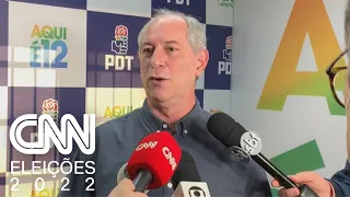 Ciro sobre ausência de Lula em debate: "Tem muito o que esconder" | JORNAL DA CNN