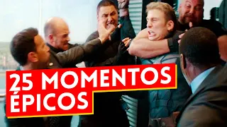 Los 25 MOMENTOS más ÉPICOS del UNIVERSO CINEMATOGRÁFICO de MARVEL (UCM)