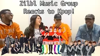 MUSIC GROUP REACTS TO KPOP! (BTS, SEVENTEEN, RED VELVET)