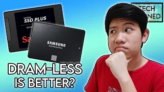 WHY You Should NOT BUY CHEAP SSDs! (DRAM-less SSDs) | Techplained