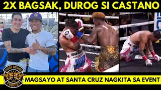 BREAKING: Castano DUROG kay Charlo, New Undisputed! | Magsayo at Santa Cruz nagkita, gusto MAGTAPAT