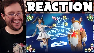 Gor's "Fortnite Winterfest 2022 Has Arrived With 14 Days of Gifts!" Trailer REACTION