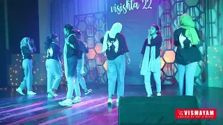 Amazing dance performance by B.sc ID students | VISISHTA 22 | Vismayam College of Art & Media