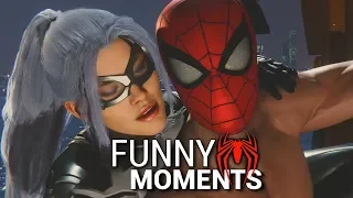 Spider-Man PS4 Funny Moments #2 CAR HEIST