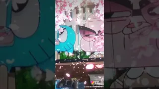 A vó do Gumball beijou ele