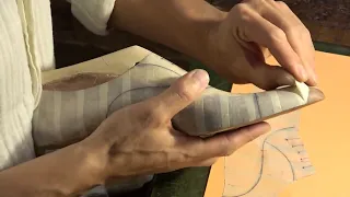 Shoe Making So Tsuchiya Bespokeshoes Pattern making (型紙作業)ASMR