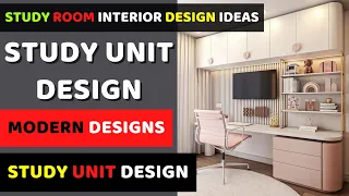 Study Unit Design Ideas 2024 | Study Room Design | Study Room Decorating Ideas @decorpuzzle2937