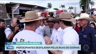 DESFILE DE MULADEIROS: PARTICIPANTES DESFILARAM PELAS RUAS DE GOIÂNIA