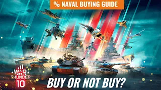 Naval Buying Guide [War Thunder Anniversary Sales]