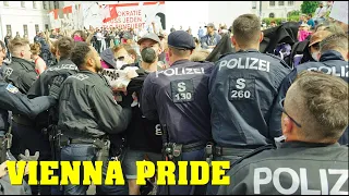 Großeinsatz: Pride Vienna 2023  (+Gegen-Demonstration)
