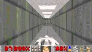 Ultimate Doom (100%) Walkthrough (E2M6: Halls of the Damned)