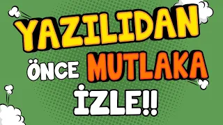 Yüksek Not Alma Taktikleri 💯 | YAZILIDAN ÖNCE MUTLAKA İZLE!