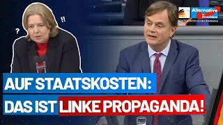 Als Dr. Bernd Baumann linke NGO kritisiert, schreitet Präsidentin Bas ein! AfD-Fraktion im Bundestag