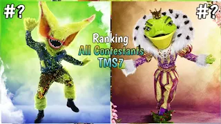 All Contestants Ranked | Season 7 | THE MASKED SINGER