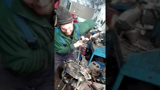 Tatra 815 injector removing