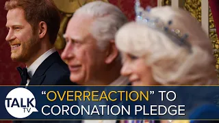 "Overreaction" In Response To Pledge Of Allegiance to King Charles III at Coronation