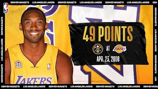 Kobe's 49 PTS Leads Lakers To Game 2 W | #NBATogetherLive Classic Game