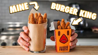 Making Burger King Chicken Fries At Home | But Better