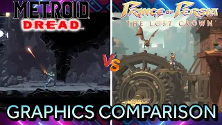 Metroid Dread Vs Prince Of Persia: The Lost Crown- Graphics Comparison